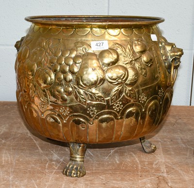 Lot 427 - 19th century coal bucket