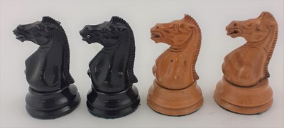 Lot 87 - A Jaques & Son Staunton Chess Set, late 19th...