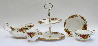 Lot 57 - A compehensive Royal Albert Old Country Roses...