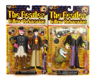 Lot 15 - McFarlane Toys The Beatles Yellow Submarine Feature Film Figures