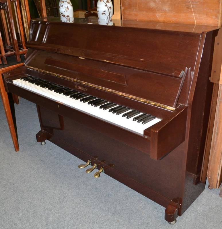 Lot 492 - Waldstein upright piano