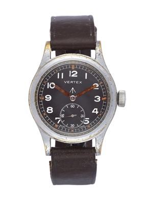 Lot 2241 - Vertex: A World War II Military Wristwatch