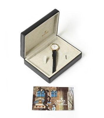 Lot 2197 - Rolex: A Lady's 18 Carat Gold Wristwatch