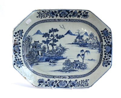 Lot 32 - A Chinese Qianlong charger decorated in...