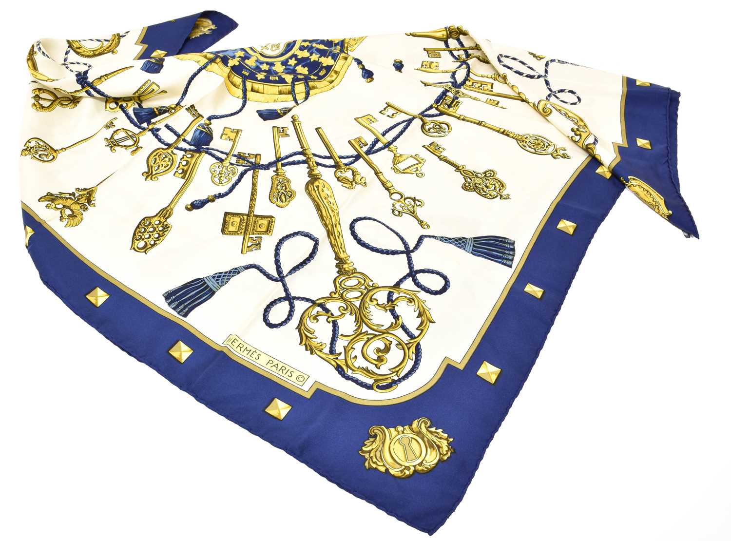 Lot 121 - Hermes Scarf Clic Clac Designed by Julia