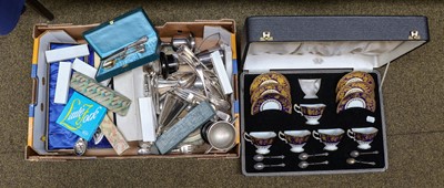 Lot 403 - Hammersley & Co bone chine coffee set in case...