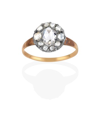 Lot 2292 - A Diamond Cluster Ring