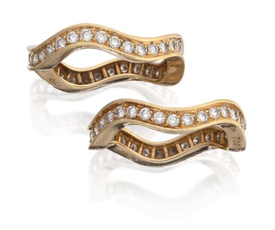 Lot 2248 - Two 18 Carat Gold Diamond Eternity Rings
