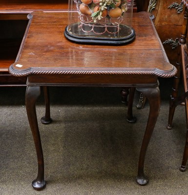 Lot 1241 - A 19th century mahogany occasional table, the...