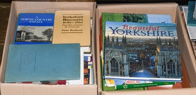 Lot 1174 - Mixed volumes relating to Yorkshire (two boxes)