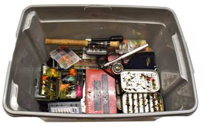 Lot 2010 - A Collection Of Various Fly Fishing Items