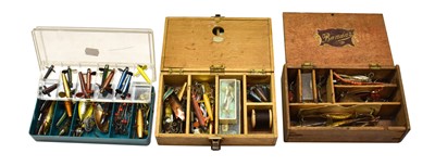 Lot 2051 - A Hardy Spintac Wood Lure Box