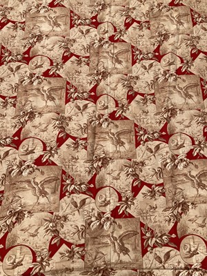 Lot 2176 - 19th Century French Toile Curtains Printed...