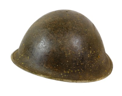Lot 3109 - Seven British Second World War Turtle Helmets,...