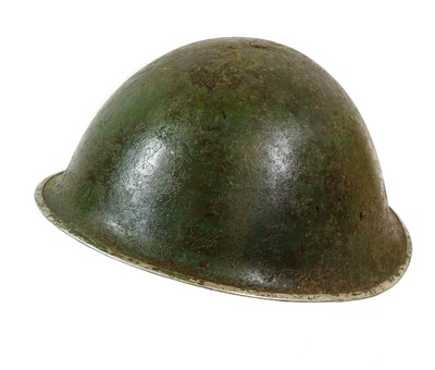 Lot 3109 - Seven British Second World War Turtle Helmets,...