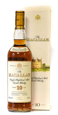 Lot 3126 - Macallan 10 Year Old Single Higland Malt...