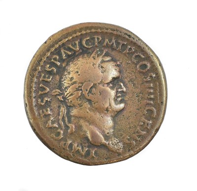 Lot 2 - Roman Imperial, Nero (54-68AD) Æ As, Rome Mint,...
