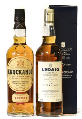 Lot 3123 - Knockando 1990 Pure Single Malt Scotch Whisky,...
