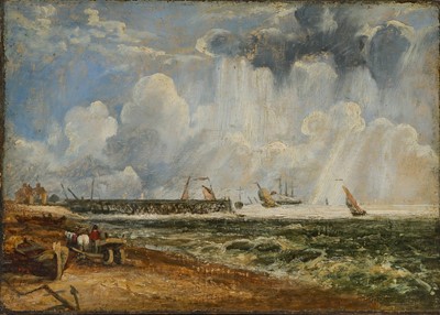 Lot 1047 - Follower of John Constable (1776-1837)...