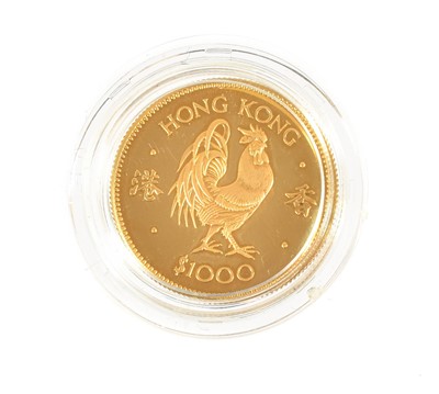 Lot 337 - Hong Kong, Elizabeth II Gold Proof $1000 1981,...