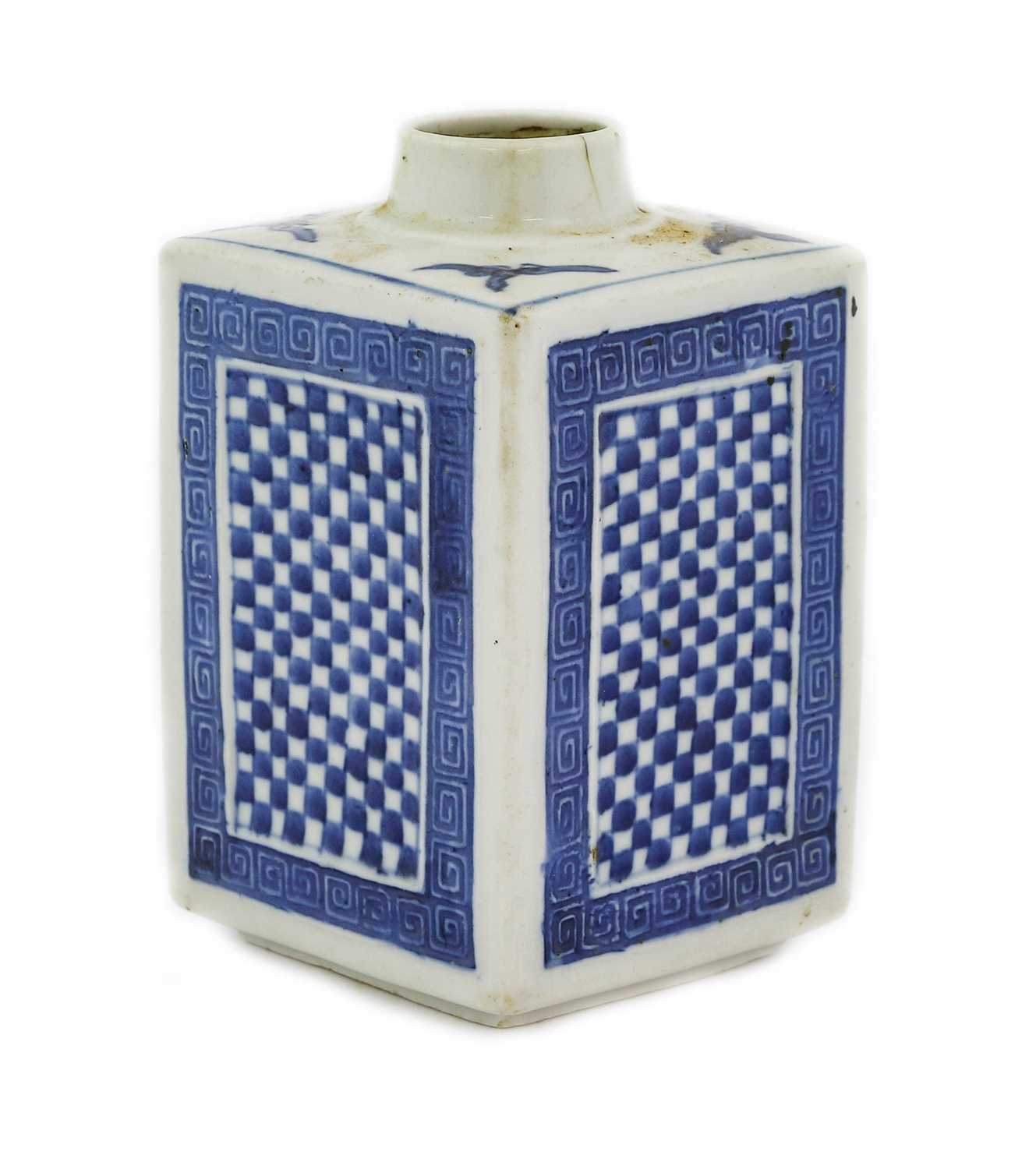Lot 105 - A Chinese Porcelain Flask, Kangxi, of square...