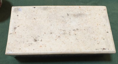 Lot 106 - A Chinese Porcelain Toothbrush Box and Cover,...