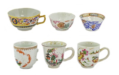 Lot 107 - A London Decorated Chinese Porcelain Coffee...