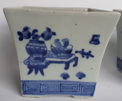 Lot 108 - A Pair of Chinese Porcelain Planters, in...