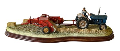 Lot 1017 - Border Fine Arts 'Hay Baling'