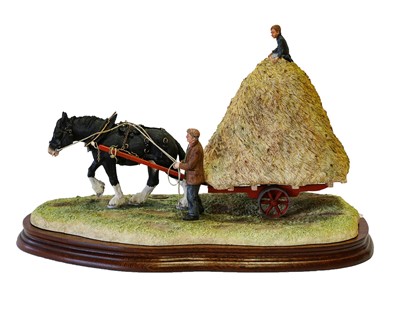 Lot 1063 - Border Fine Arts 'Hay Bogie' (Gold Edition)