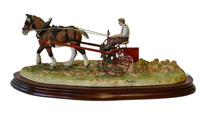 Lot 1029 - Border Fine Arts 'Rowing Up' (Gold Edition)