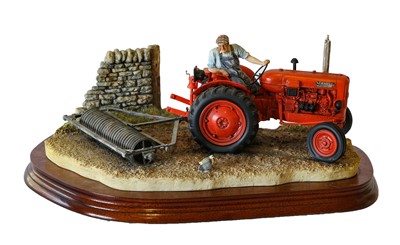 Lot 1035 - Border Fine Arts 'Turning with Care' (Nuffield Tractor)