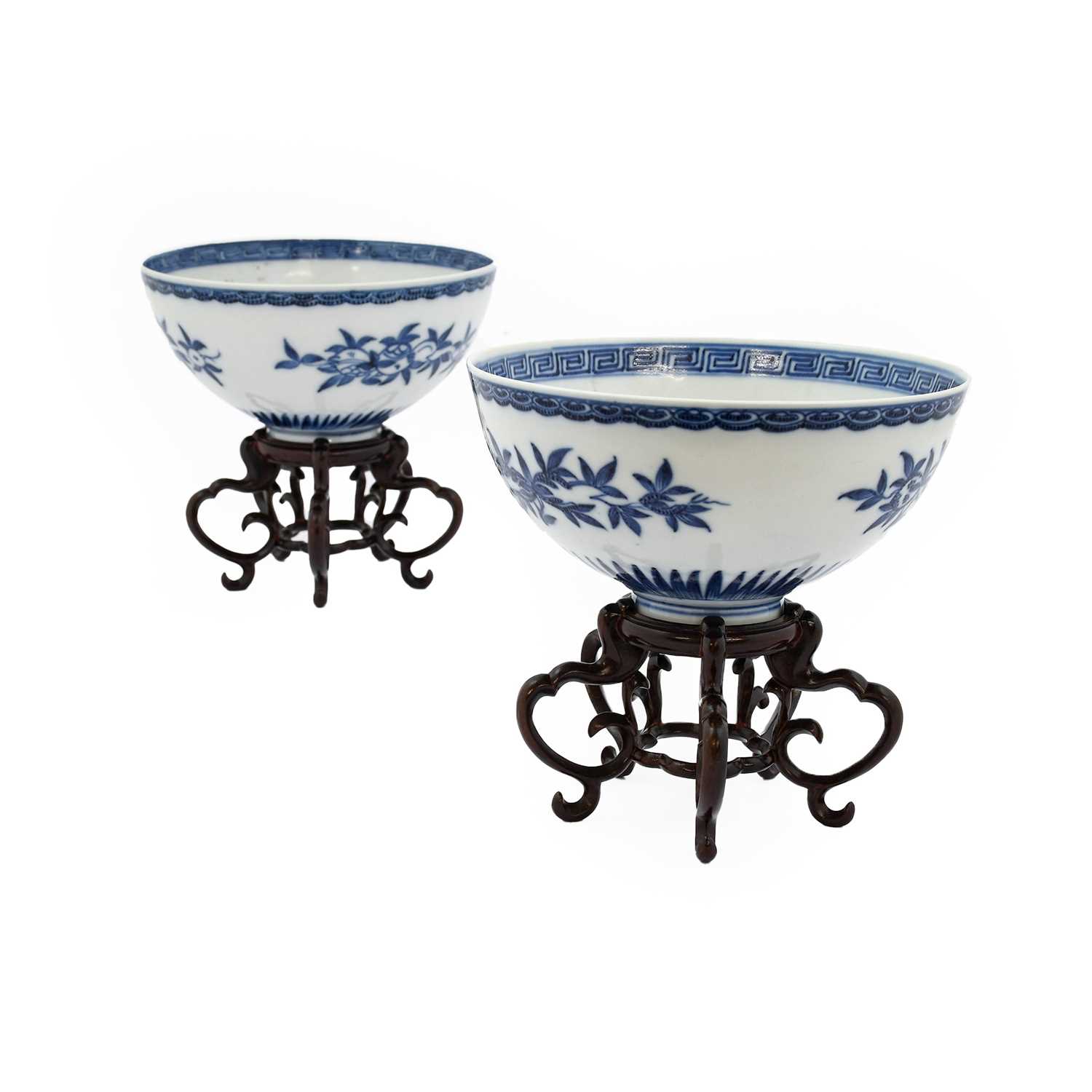 Lot 29 - A Pair of Chinese Porcelain Bowls, possibly...