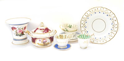 Lot 28 - A collection of Rockingham porcelain to...