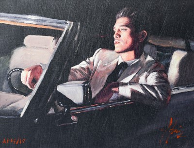 Lot 1013 - Fabian Perez (b.1967) Argentinian "Late Drive...