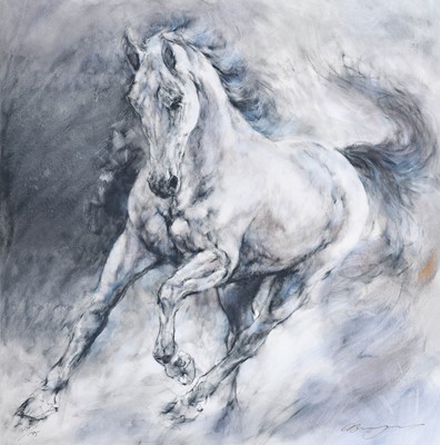 Lot 1028 - Gary Benfield (b.1965) "Storm" Signed and...