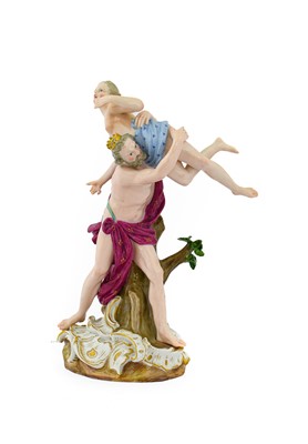 Lot 109 - A Meissen Porcelain Group of Pluto and...