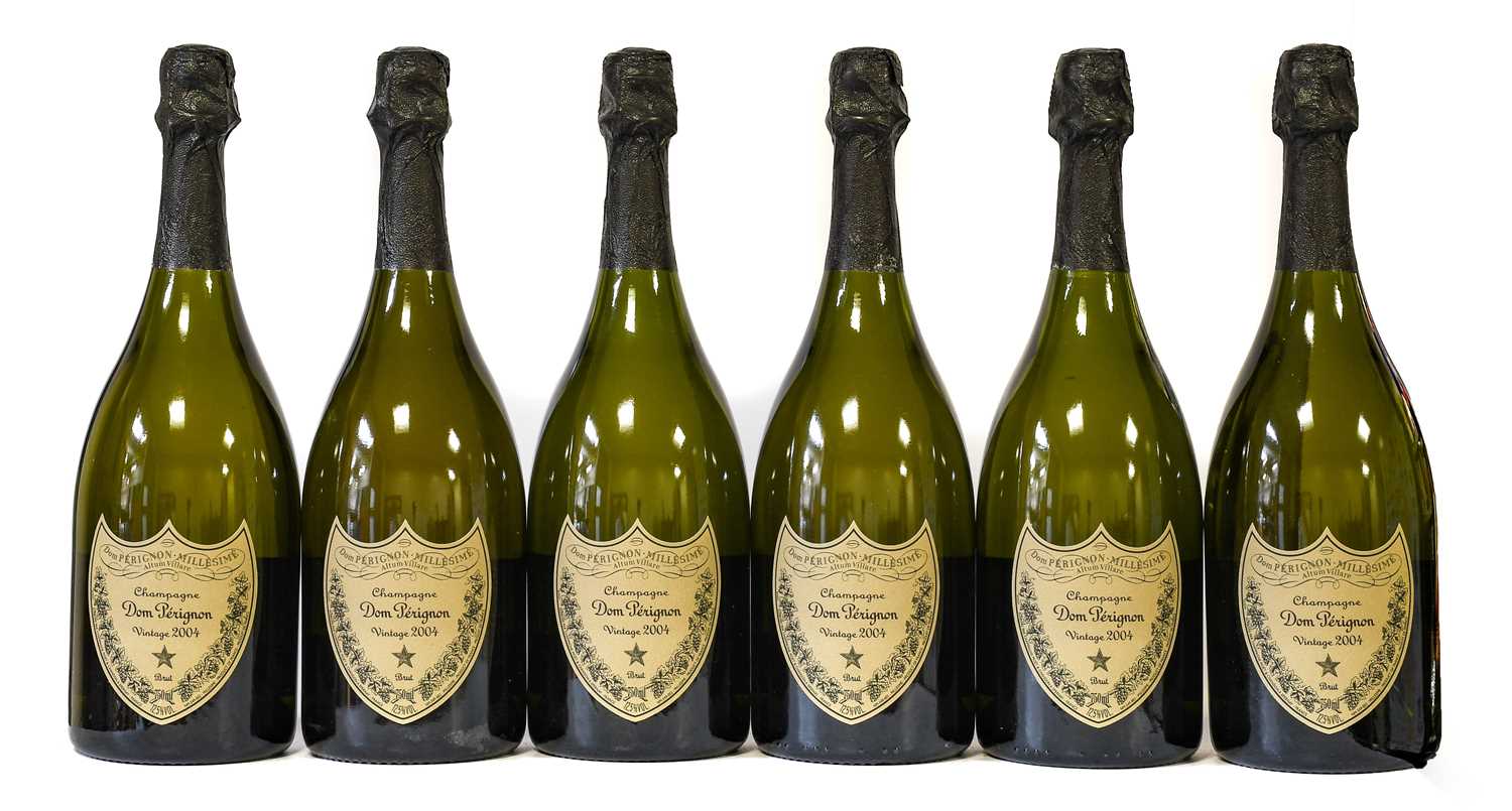 Lot 3012 - Dom Perignon 2004 Champagne (six bottles)