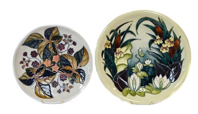 Lot 5 - Four modern Moorcroft pottery plates...