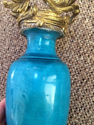 Lot 142 - A Chinese Porcelain Beaker Vase, Kangxi reign...