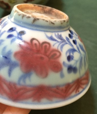 Lot 147 - A Chinese Provincial Porcelain Jar, probably...