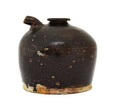 Lot 151 - A Chinese Brown Glazed Pouring Vessel, in Tang...