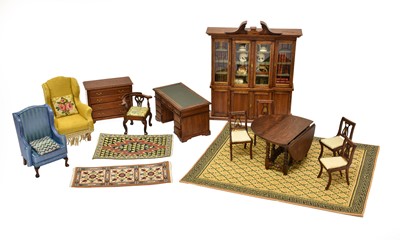 Lot 2254 - Modern Dolls House 1/12th Scale Furniture,...