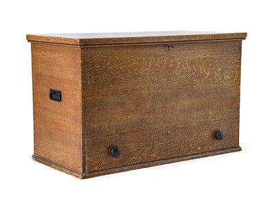 Lot 744 - A Victorian Scumbled Pine Chest, mid 19th...