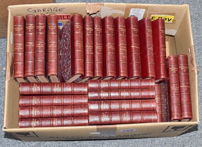 Lot 373 - A complete set of Waverly novels in gilt and...