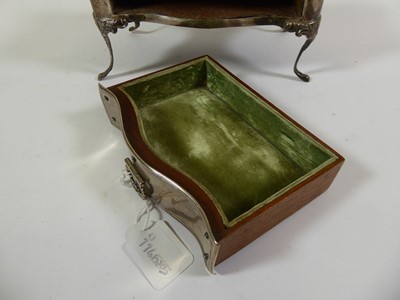 Lot 2119 - An Edward VII Silver Jewellery-Box