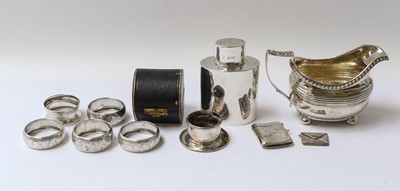 Lot 3 - A collection of assorted silver, comprisng: a...