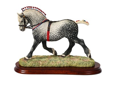 Lot 1074 - Border Fine Arts 'Percheron Supreme Champion' (Standard Edition)