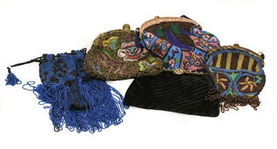 Lot 2293 - Circa 1930s Bead Work Evening Bags And Others,...