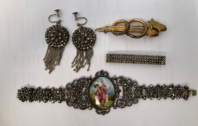Lot 2133 - 19th Century and Later Cut Steel Jewellery,...